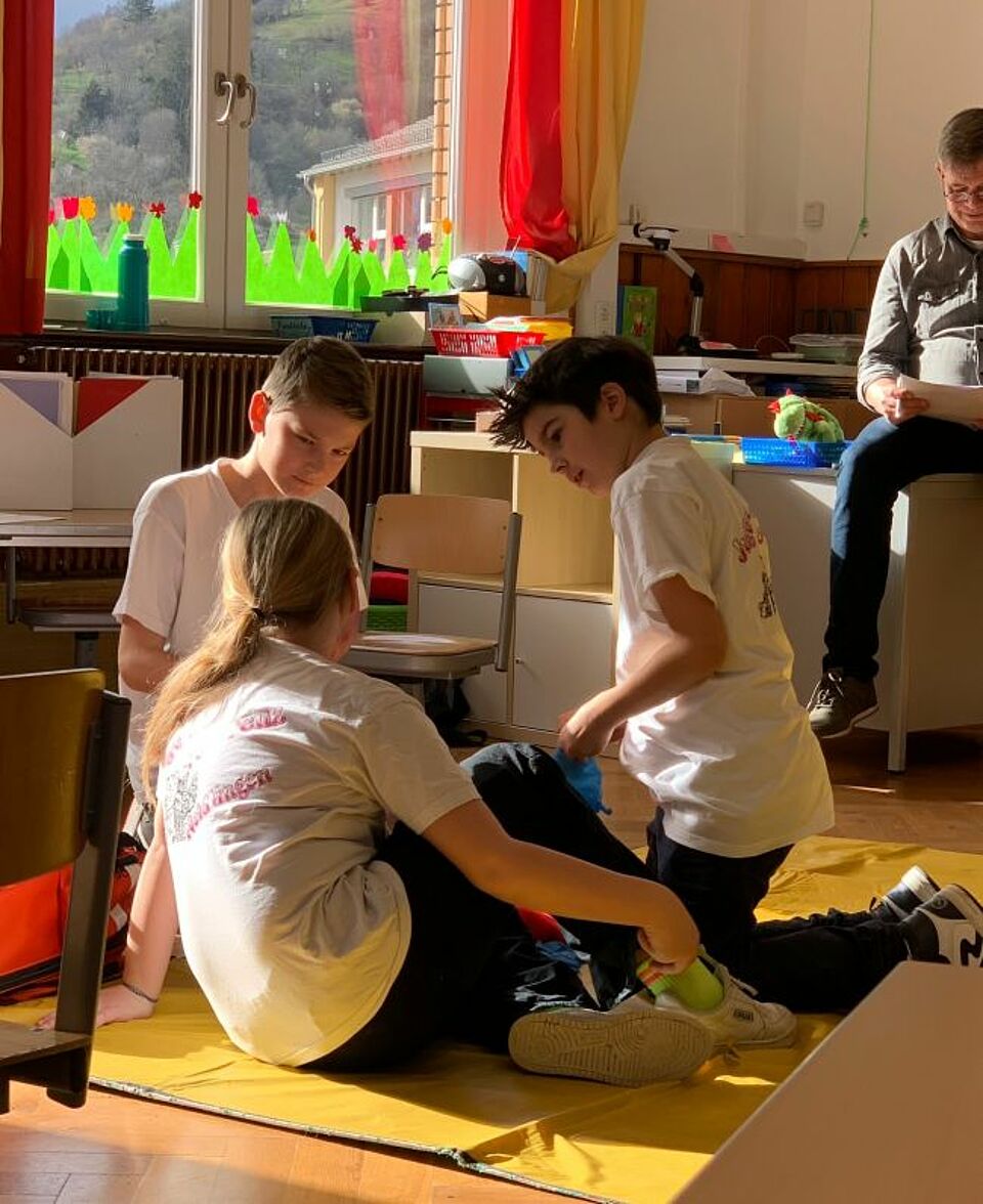 zu sehen ist eine Station beim Kreiswettbewerb 2023